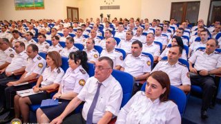 В Следственном комитете РА состоялось расширенное заседание коллегии, посвященное подведению итогов работ, выполненных в первом полугодии (фото)
